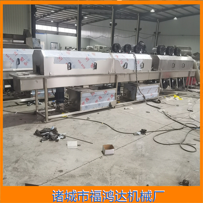 葡萄罐头马口铁罐清洗机 洗瓶机 鱼罐头瓶清洗风干线