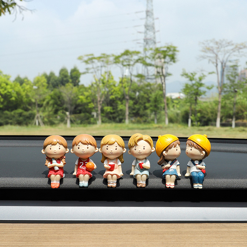 Creativo micro paisaje planta suculenta decoración hogar coche pareja pequeña decoración escritorio suculenta jardinería regalo