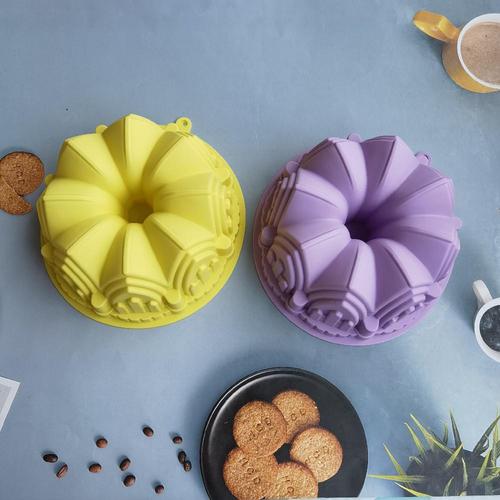 Castle cake mold 398 chocolate cookie mold cake mold ice cream candy silicone mold