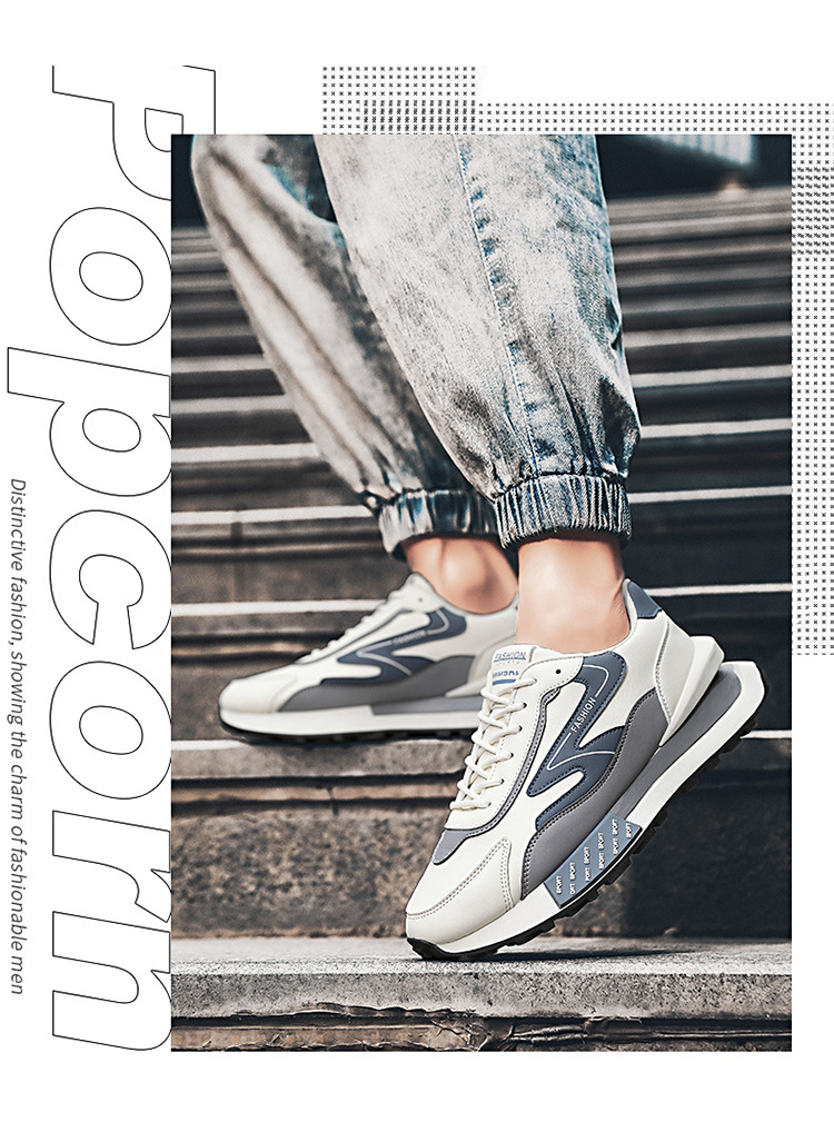 Sneakers Lage jogging-wandelschoenen Bruin Camouflage Wit Grijs Blauw Bonenmelk Licht Kameel Wit Gras Zeezout Hardloopschoenen voor heren_voghion.com