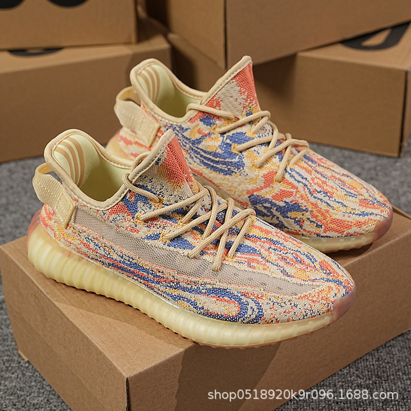 Zapatos de coco Baiyi 350 helado blanco puro blanco blanco pequeña margarita Putian hombres y mujeres zapatos deportivos casuales zapatos para correr