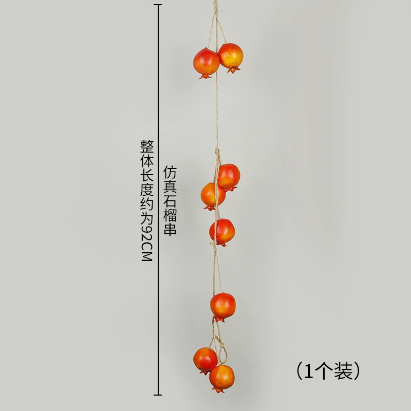 Fujiao New Year Flower Material Wholesale Simulation Flower Winter Qing You Gali Pomegranate Persimmon DIY Materials