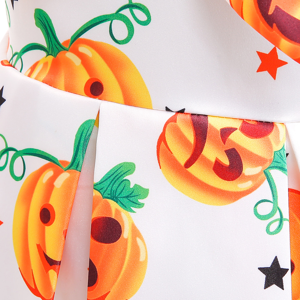 南瓜万圣连衣裙