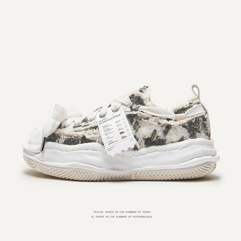 2024 nouvelles chaussures déconstruites, planche d'été pour hommes et femmes, semelle épaisse_voghion.com