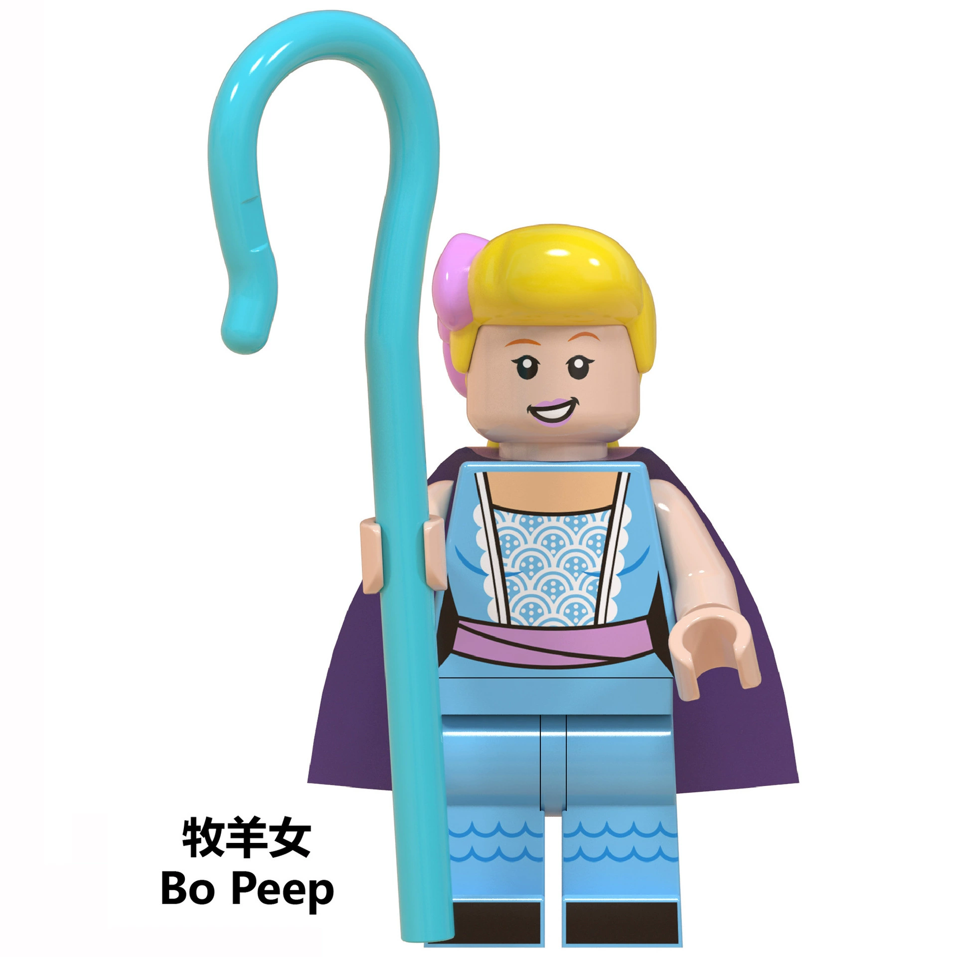 Constructor, wooden man, cartoon minifigures, doll, toy, (Cross-border trading), wholesale, small particles