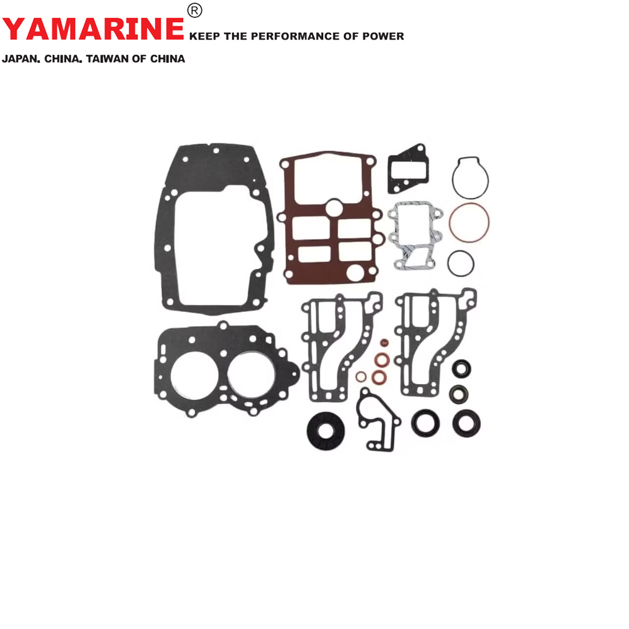 9.9/15马力 2冲 雅马哈船舷外机垫片总成 YAMAHA 682-W0001-00