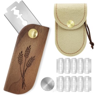 Wooden Bread Knife, Convenient Retractable Baguette Toast Cutting Knife, Commercial Baking Bread Slicer Cutting Saw