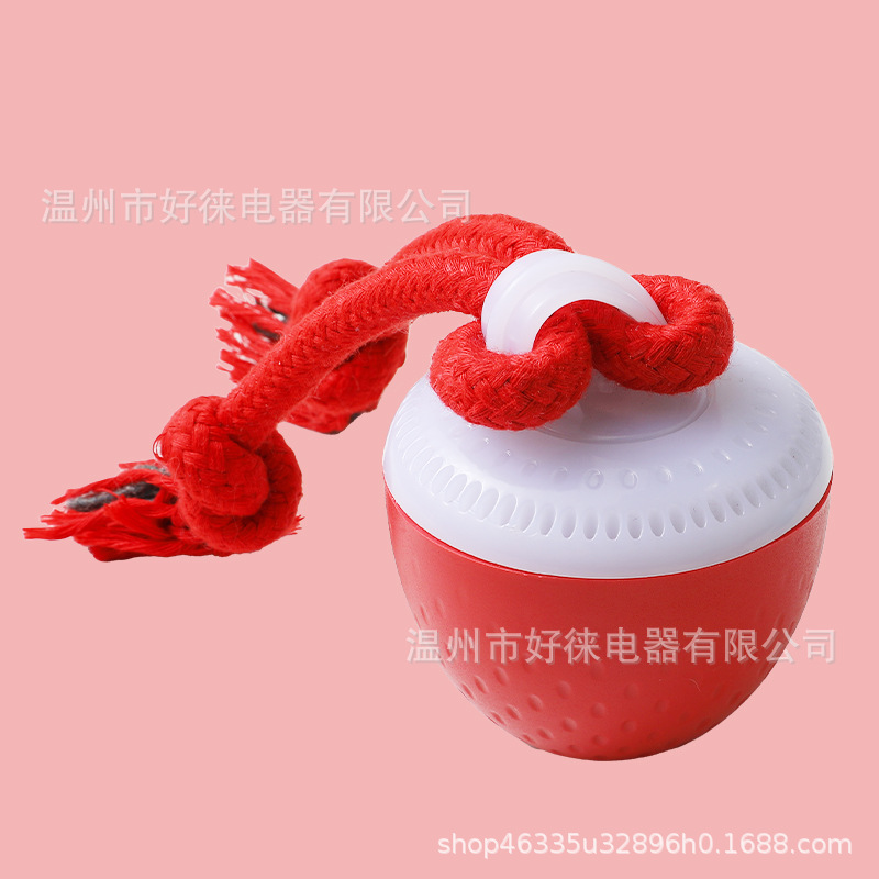 300mAh 딸기 강아지 볼 레드 (300mAh 딸기 강아지 볼 빨강)