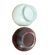 新款100-200毫升圆球玻璃酸奶杯透明果酱分装瓶糖果瓶