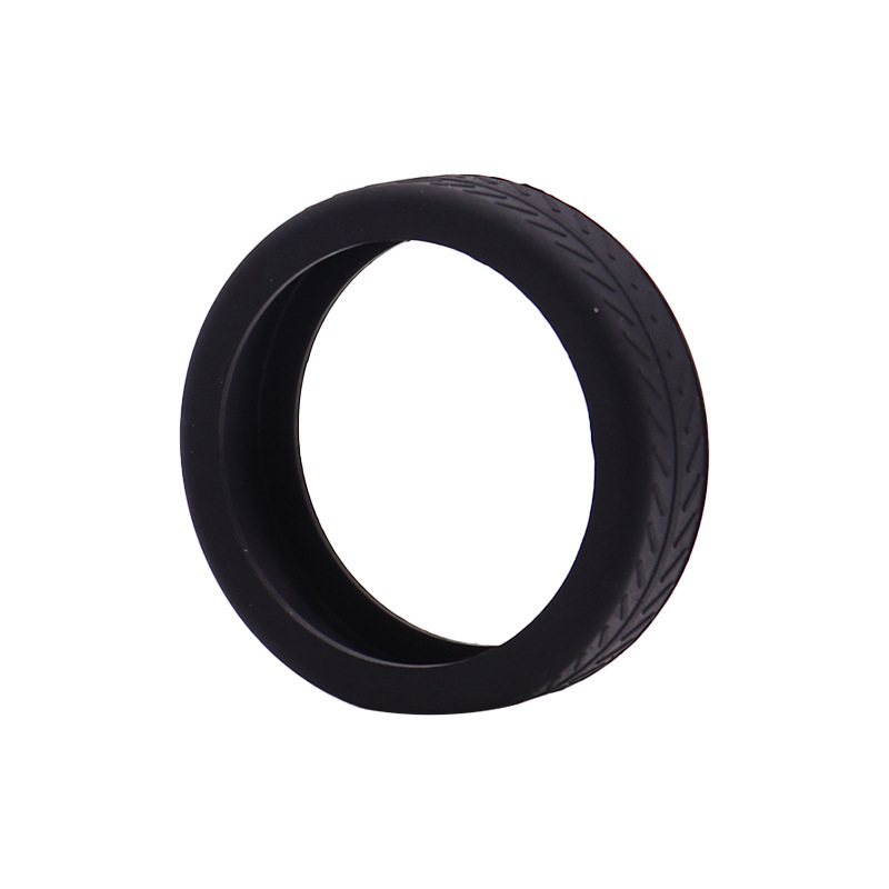 Funda protectora de rueda para equipaje Funda de viaje con reducción de sonido Funda de rueda de silicona Accesorios para equipaje antiruido y antideslizante