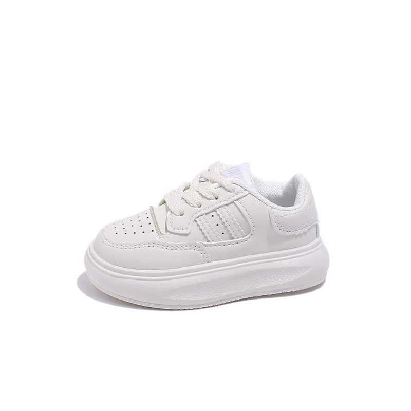 Zapatos para niños 2024 nuevas zapatillas de deporte para niños transpirables de otoño, zapatillas de suela blanda de corte bajo para niños grandes, zapatos de marca de moda para niñas