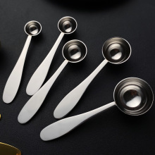 跨境亚马逊304不锈钢量勺奶粉多容量咖啡豆定量勺果粉勺烘焙工具