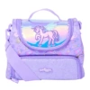Purple wing unicorn messenger meal bag