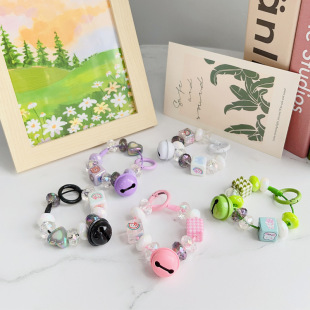 Internet Celebrity Creative Cartoon Decorative Bracelet Ins Style Mobile Phone Pendant Bell Pendant Women's Cute Bell Pendant