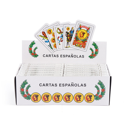 QAIPES大西班牙成人棋牌休闲厂家直销纸牌扑克牌扑克批发卡牌