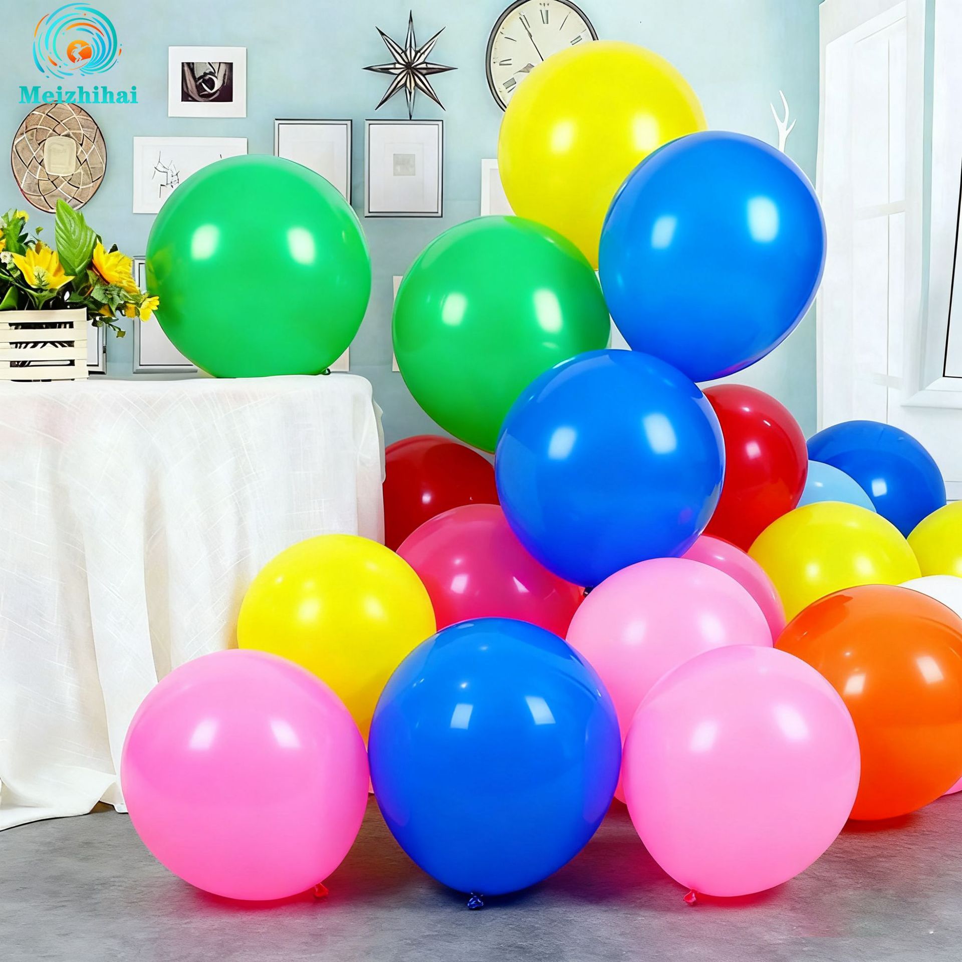 Globo de látex de 18 pulgadas, decoración de bodas, decoración de cumpleaños, juego de suministros de apertura de globos, globos de boda al por mayor personalizados