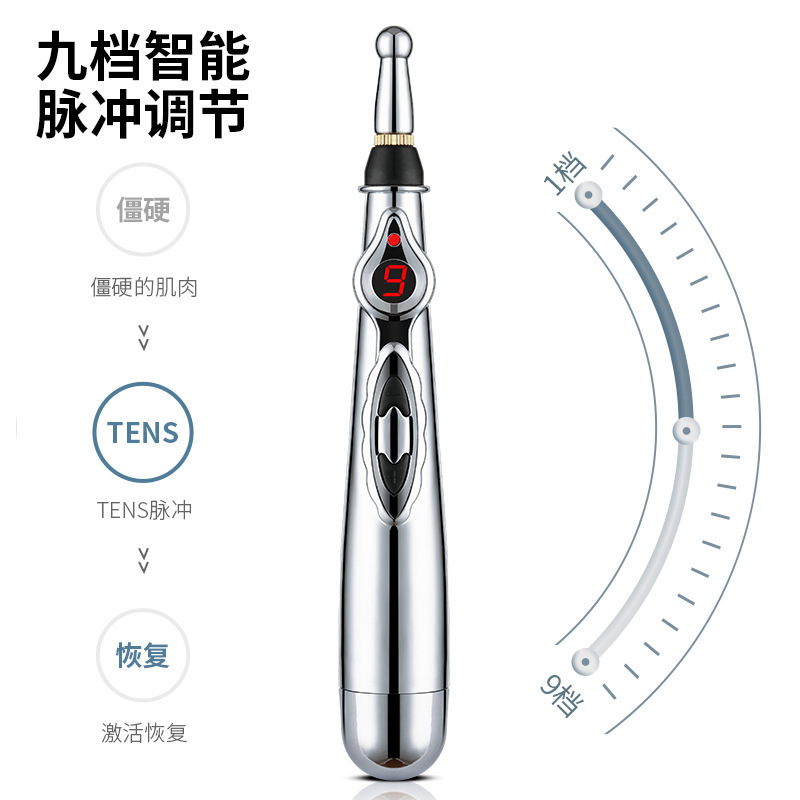 電子鍼灸のペンのツボのペンはエネルギーの経絡のペンを通してペンをマッサージして針の理学療法を刺して自動的に穴を招きます。|undefined