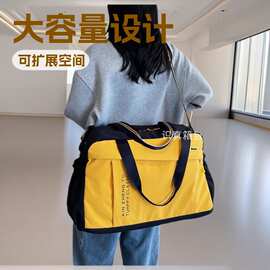 时尚出差套拉杆旅行包大容量待产短途行李收纳袋可扩展手提健身包