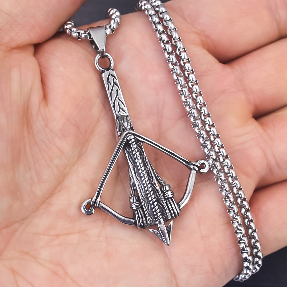 necklace hip-hop style stainless steel