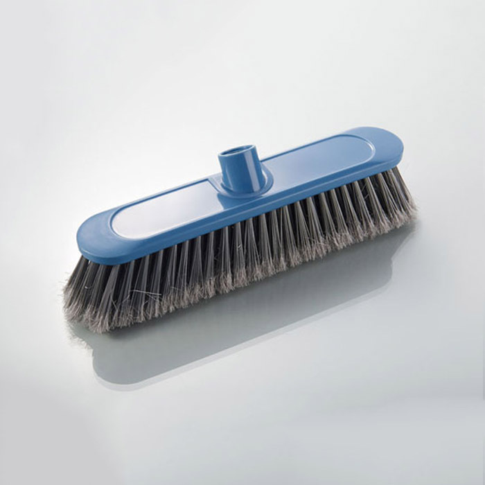 Factory Manufacturer Plastic Indoor and Outdoor Use Floor Cleaning Brush and Broom Cleaning Broom Head