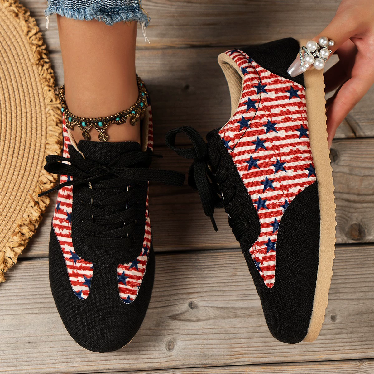 Женские женские Женские повседневные кроссовки больших размеров в европейско-американском стиле