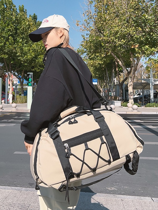 Mochila de viaje deportiva multifuncional para viajes de negocios, equipaje de mano de corta distancia, separación en seco y húmedo, bolsa de fitness de natación para hombres y mujeres