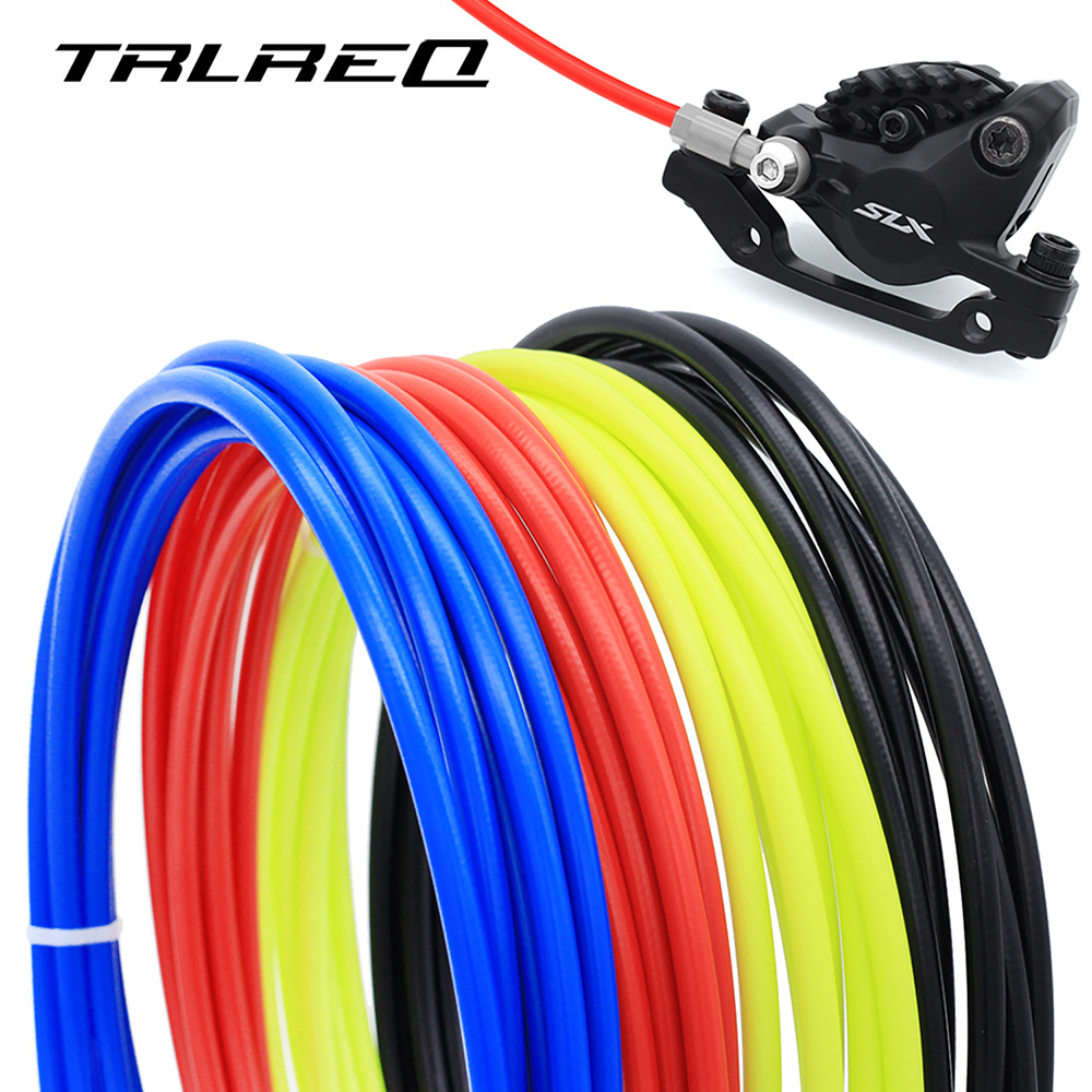 TRLREQ mountain bike brake oil tube 5mm hydraulic oil disc oil brake nylon woven oil tube bag
