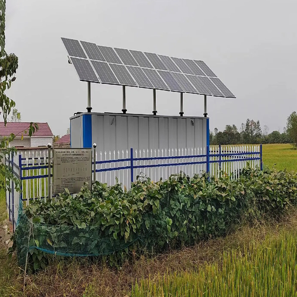 一体型太陽光発電下水処理装置 無動力太陽光発電埋設型生活排水処理装置