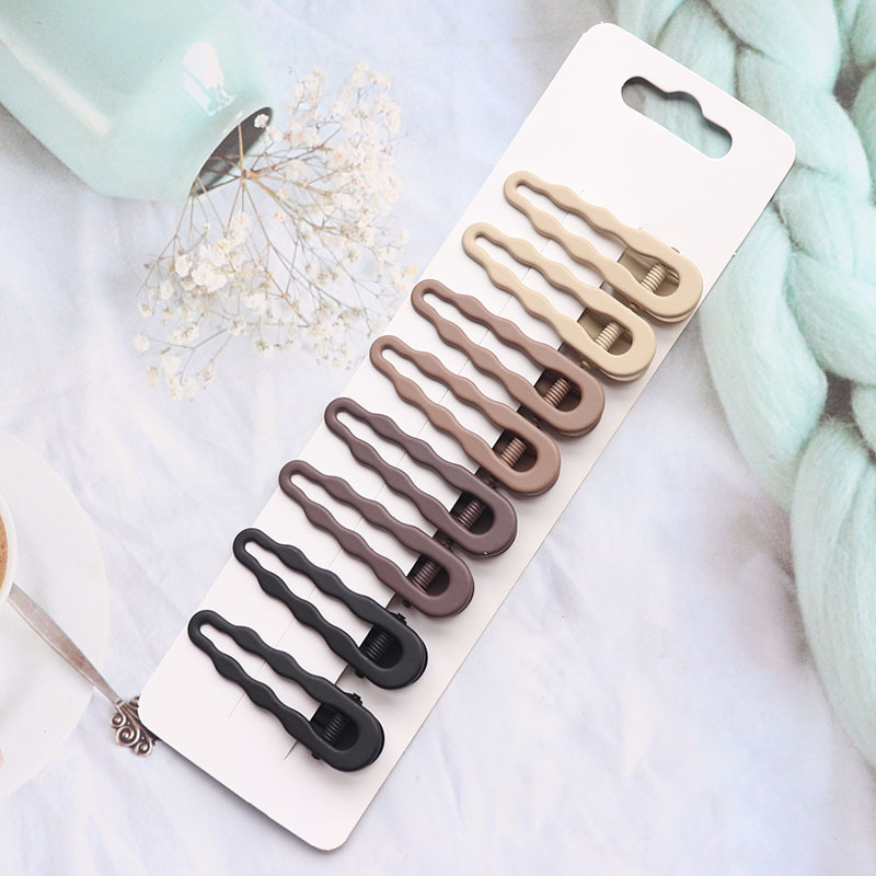 Daily, Shopping Occasion Metal Material Simple Style Women'S Geometric Heart Shape Bow Knot Metal Hair Clip