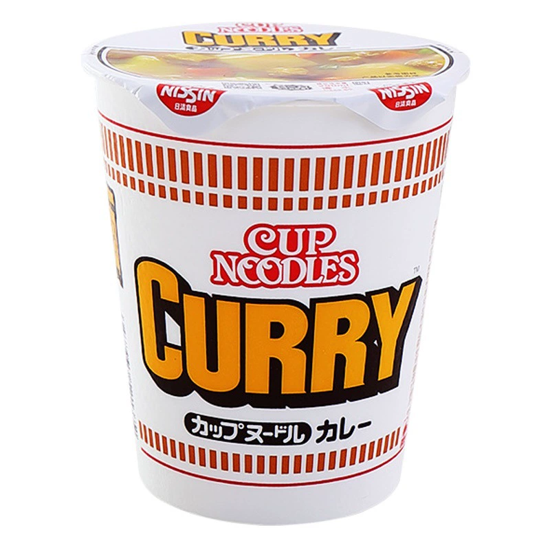 Чашка Nissin лапша Японский стиль морепродукты Карри чашка со вкусом креветок Лапша быстрого приготовления закуска лапша быстрого приготовления