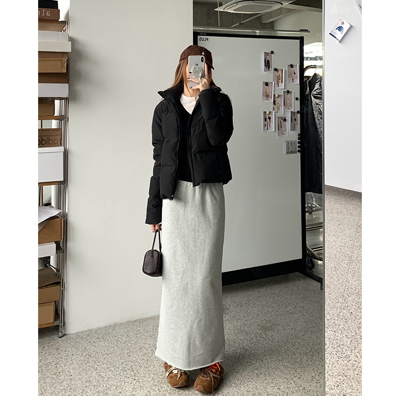 프리 그레이 스커트