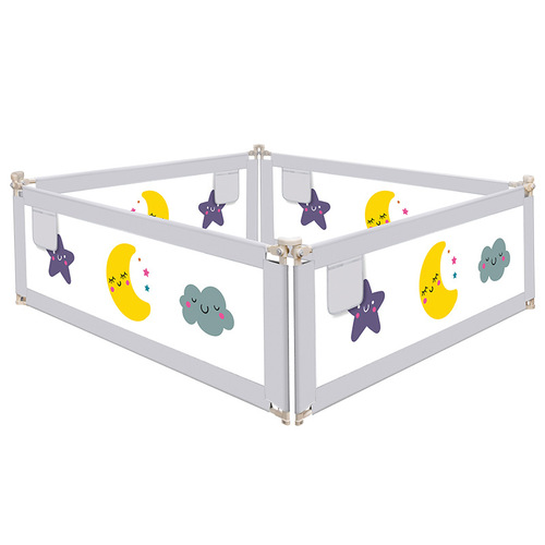 Bed Rails Baby Anti-Fall Protective Railings Child Safety Anti-Fall Bed Large Bedside Baffle Universal Bed Guardrails