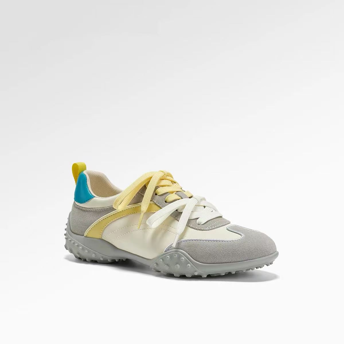 Unisex-Retro-Laufschuhe mit Farbblock-Design, leichte, modische Slip-On-Tennisschuhe für Damen und Herren_voghion.com
