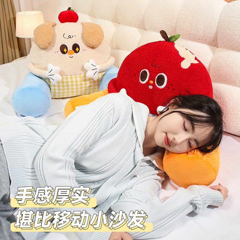 Super Cute Huggable Big Pillow for Bed, Waist Support, Sofa Cushion, Office Pillow, Backrest Cushion, Lumbar Pillow, Removable and Washable