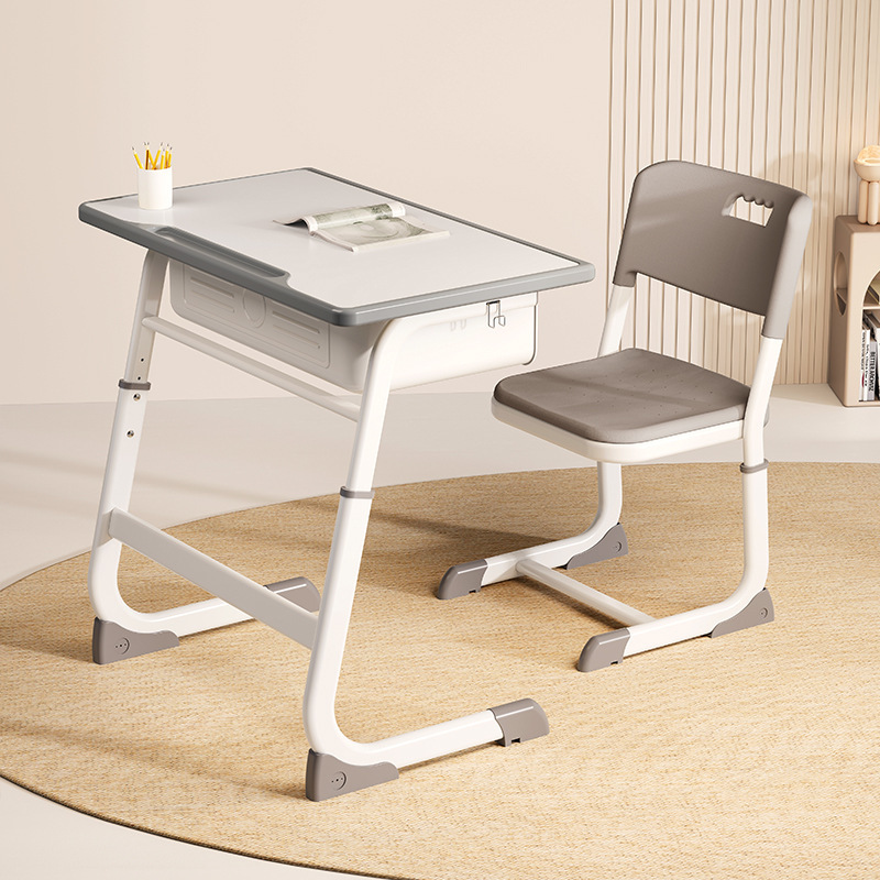 Children's Learning Table Home Tutoring Training Course for Primary School Students Desks and Chairs Liftable School Writing Desk suit