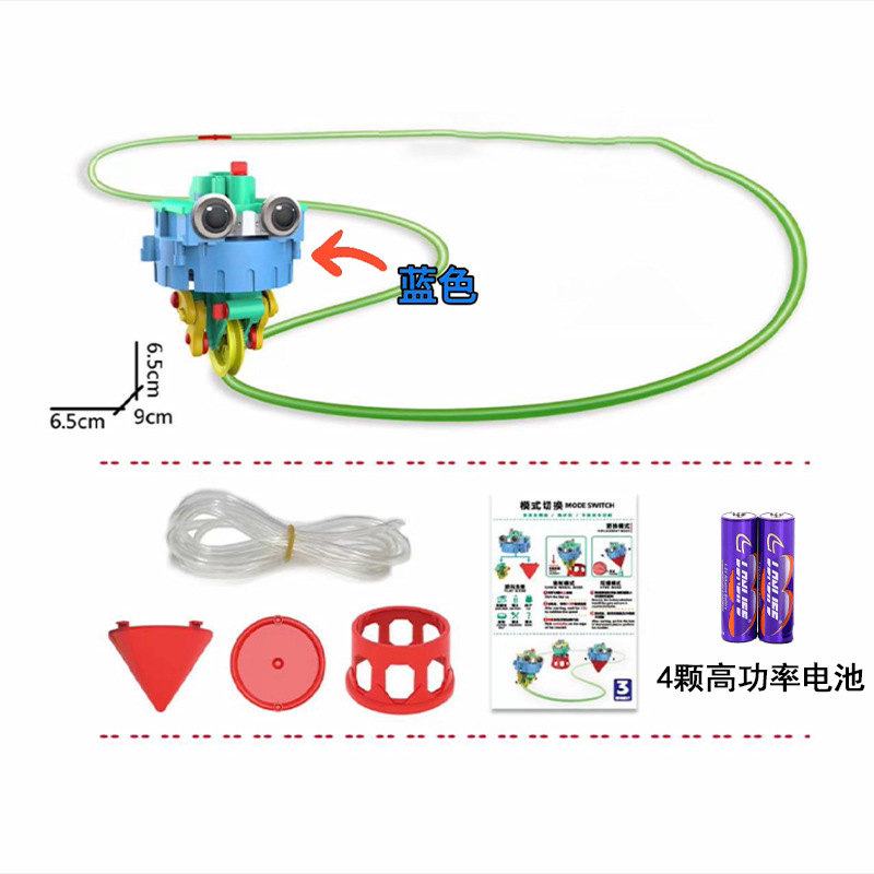 Negro tecnología tumbler unicycle alambre de acero walking robot monociclo novela interesante puesto giroscopio juguete eléctrico