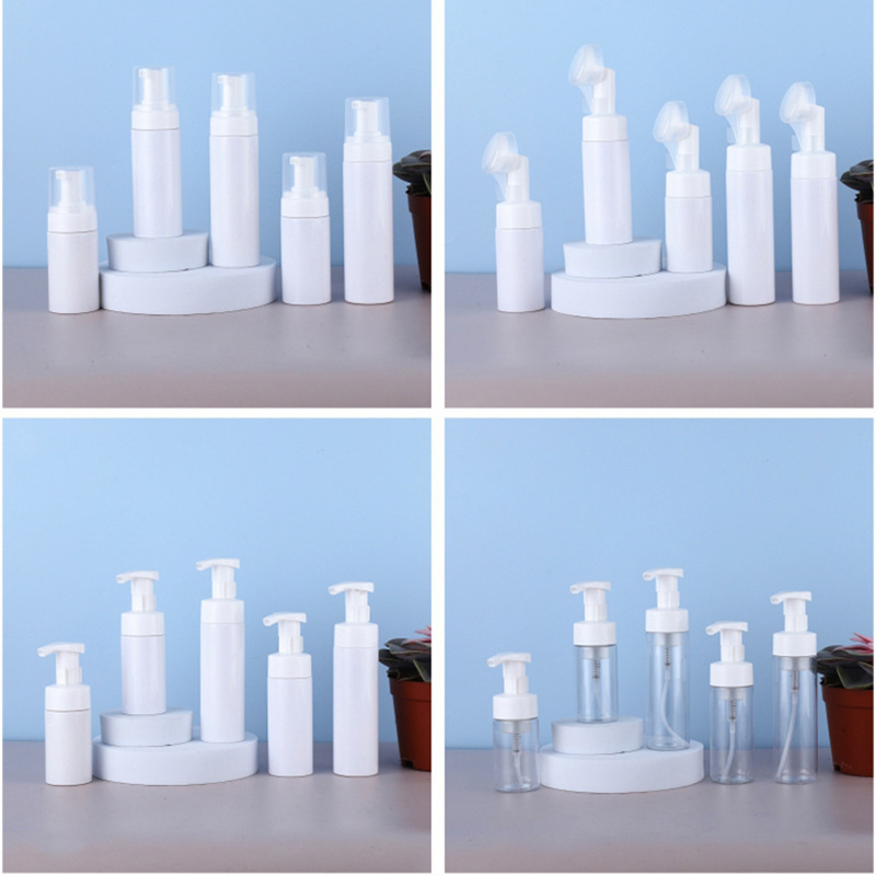 ムースボトル100ml 120ml 150ml 180ml 200ml petプラスチック発泡スチロールポンプボトル泡立て器ボトル|undefined