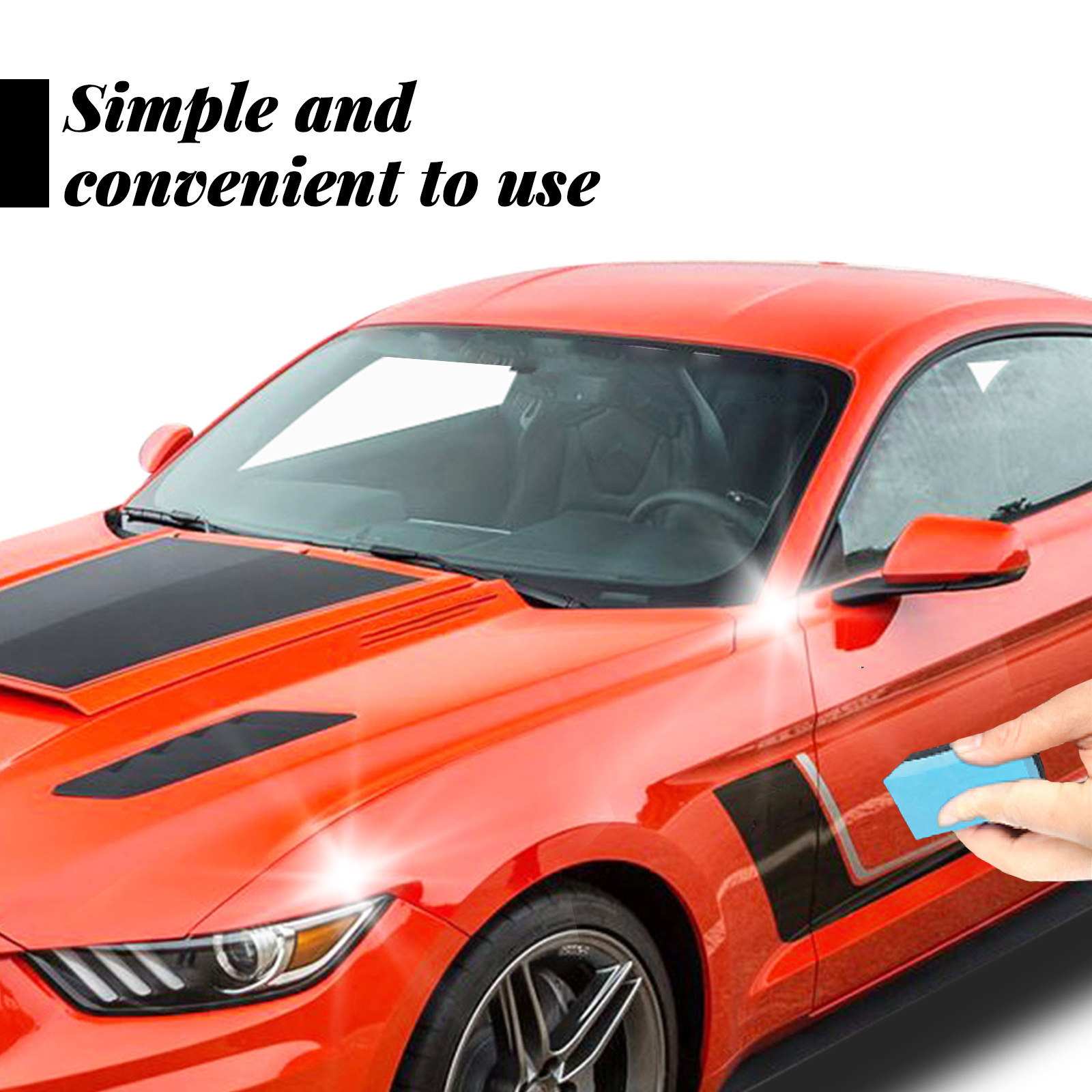 Rayhong Car Paint Care Scratch Repair Agent Removes Car Paint Scratches, Renovates, Protects Scratches, Decontaminates, Polishes and Polishes