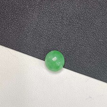 抖音货源天然翡翠A货 满绿戒面翡翠戒面珠宝饰品