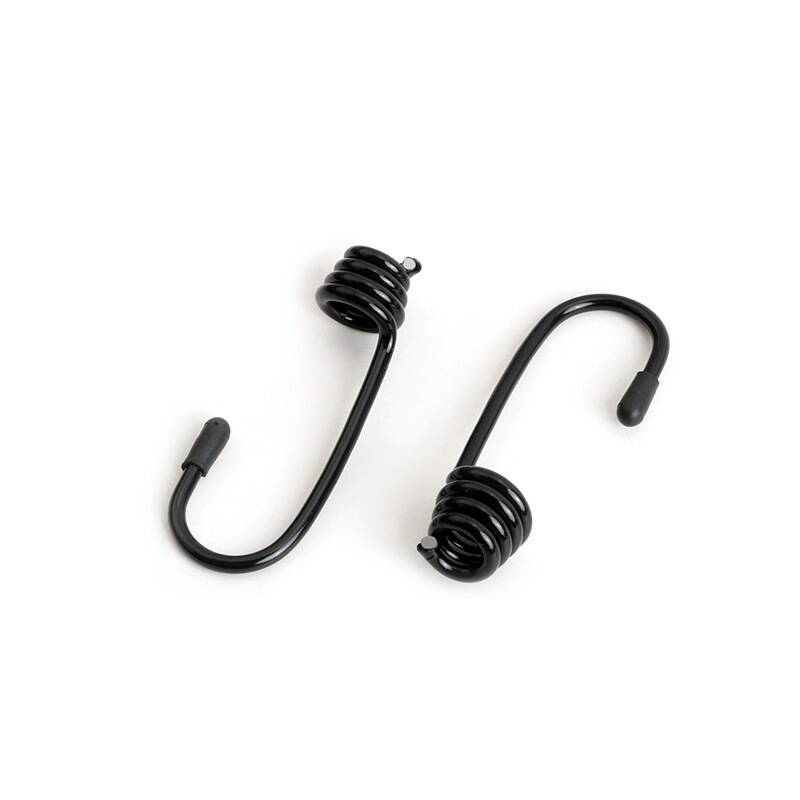 Los fabricantes suministran correa de equipaje vinculante cuerda gancho elástico cuerda elástica cinturón de apriete de carga puede ser de tamaño fijo