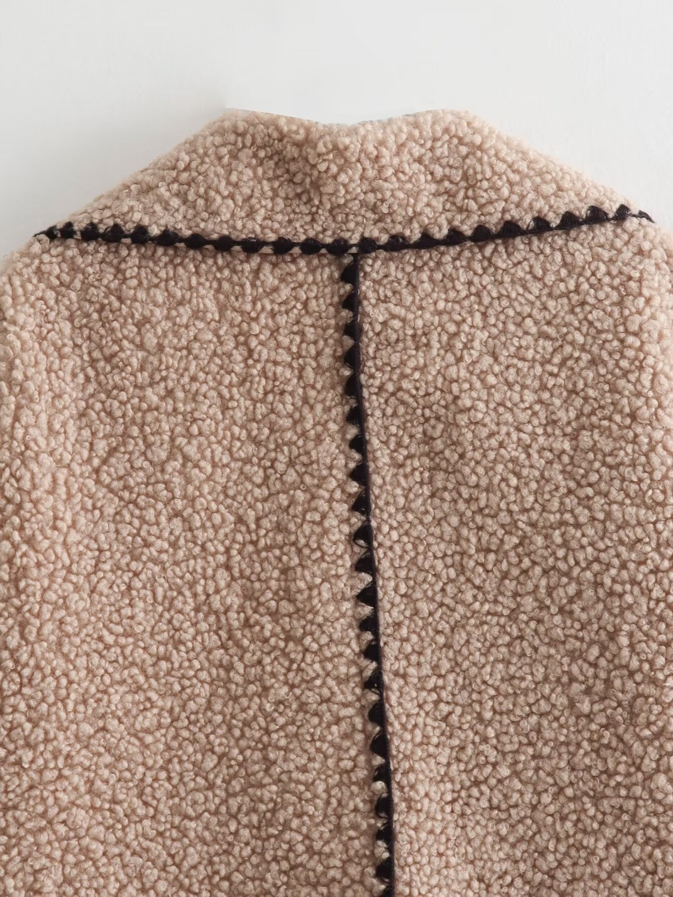 Damenjacke Mit Lammfelloptik Für Den Herbst Und Den Winter_voghion.com