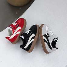 女童鞋春秋2025女宝宝防滑运动鞋男儿童鞋子女小童德训鞋休闲鞋子