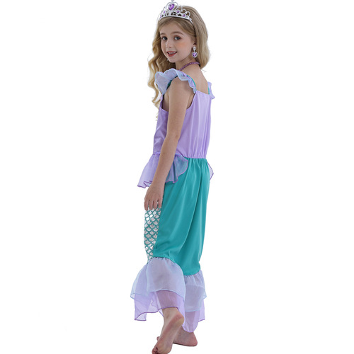 Halloween Costume Children's Mermaid Costume Princess Dress Girls' Dress Children's Skirt Mermaid