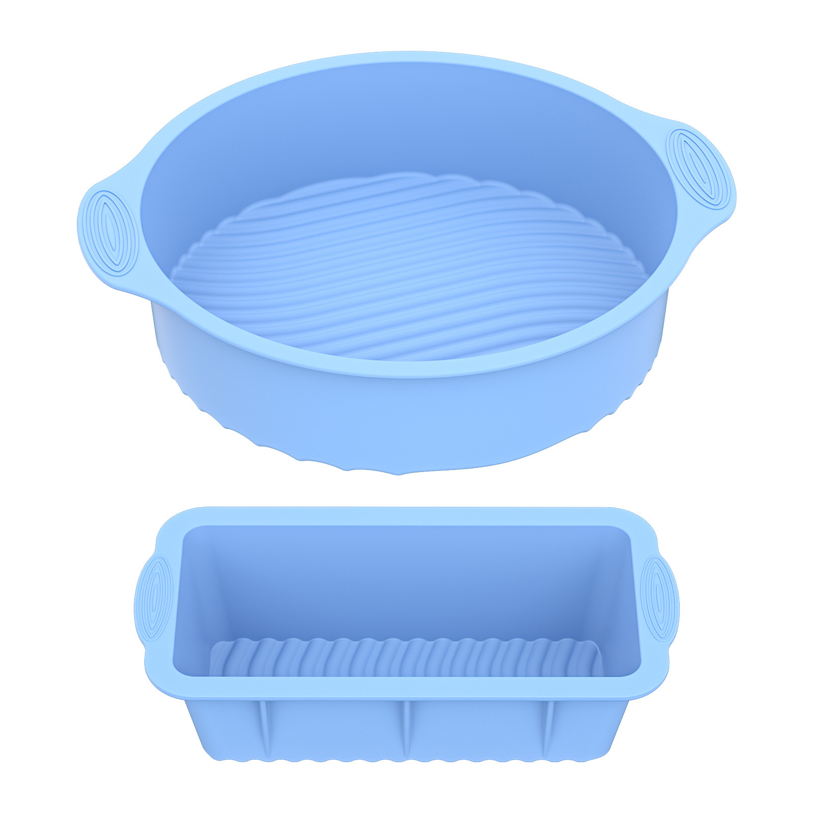 Grado alimenticio silicona aire freidora placa de horno horneado herramienta aplicable molde de tostada de pastel resistente a alta temperatura