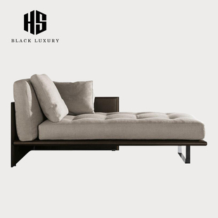 Heishe Luggage Chaise Longue Simple Bedside Sofa Bedroom Room Bedside Bench Recliner Single Beauty Couch