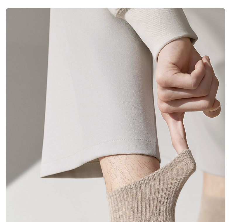 Men's Gender Men's Pure Cotton Sports Socks Anti-Odor Sweat-Absorbing Short Socks New 100% Cotton Casual Comfortable Fit