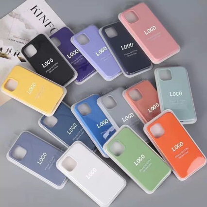 True Liquid Silicone Case Suitable for iPhone X/Xs, Apple 11 Silicone, 12 Full Soft, Xsmax Large Hole Xr Protective Cover