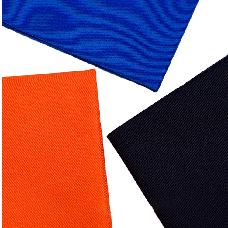 Bajo MOQ 16s * 12s 65% poliéster 35% algodón TC twill 240gsm cara de ropa de trabajo