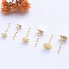 S925���yƽ����5mm6mm����ж�����DIY �ֹ�������������