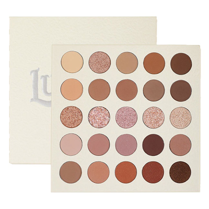 Capel 25 colores crema elfo sombra de ojos nacarado mate tierra leche té color flash maquillaje de belleza grande venta al por mayor maquillaje de larga duración